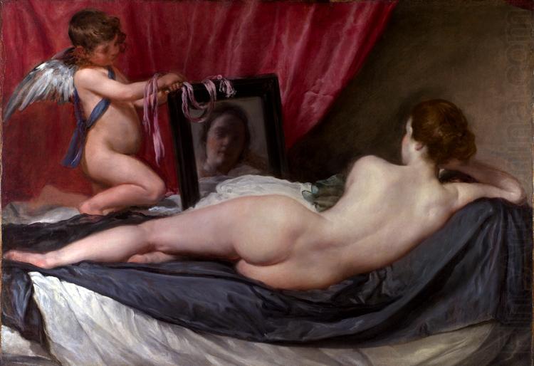 Diego Velazquez venus at her Mirror (df01) china oil painting image